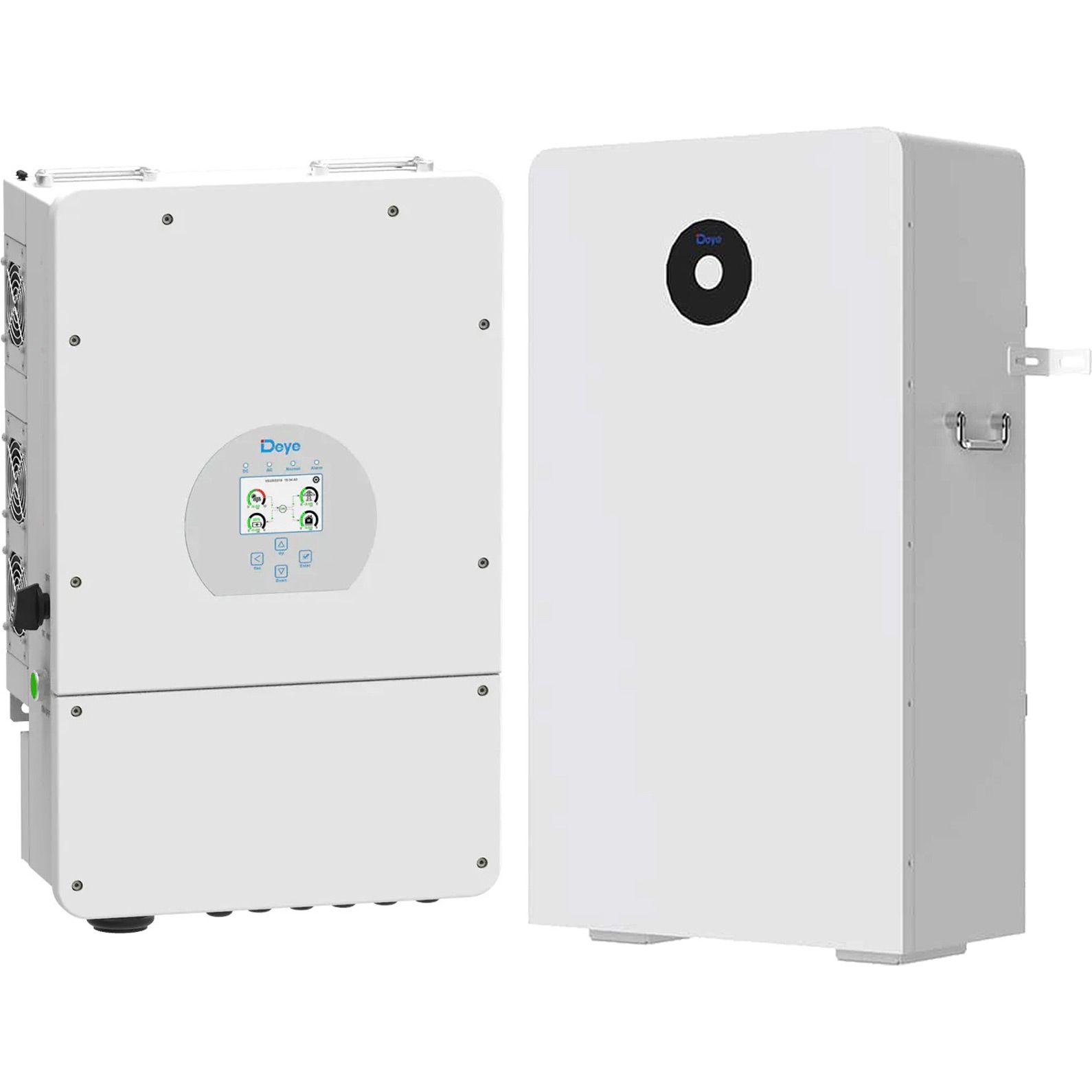 

Система хранения энергии Deye SUN-10K-SG02LP1-EU-AM3 10kW + 1 АКБ RW-F16 16kWh (51.2V/314Ah/16076Wh)