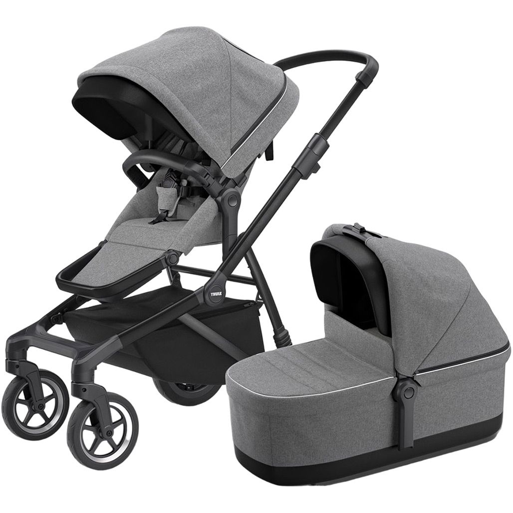 

Дитяча коляска Thule Sleek Black/Grey Melange (11000023)