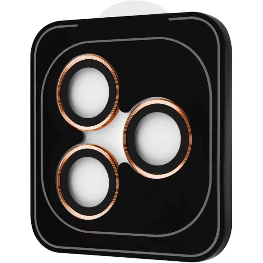 

Защитное стекло на камеру Proove Achilles для Apple iPhone 17 Pro/17 Pro Max Orange (CPPAIP17PM30)