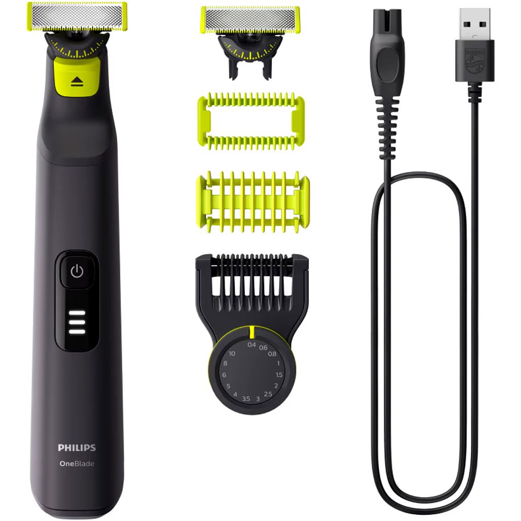 

Тример для бороди та вусів Philips OneBlade Pro 360 QP6542/15