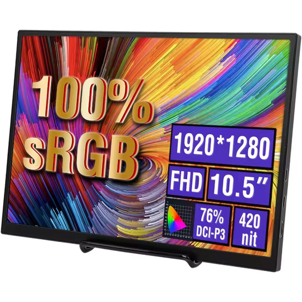 

Портативний монітор Anmite A105W01 10,5" IPS Full HD Black