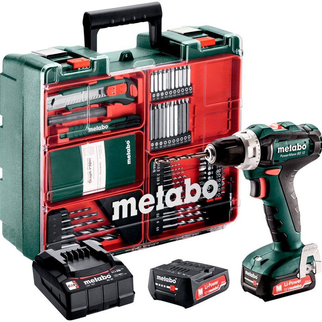 

Дриль-шуруповерт Metabo PowerMaxx BS 12 (601036870)