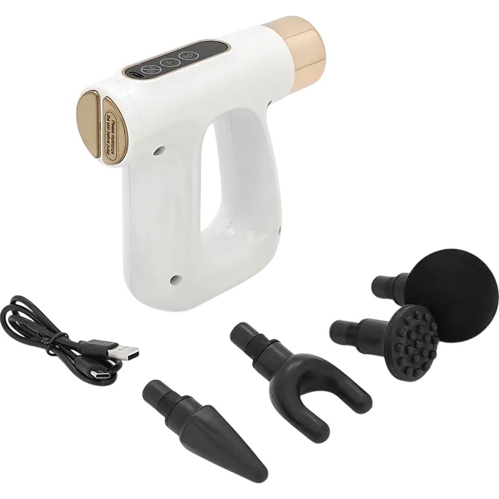 Перкусійний масажер Voltronic Fascial Gun HB-007 фото 3