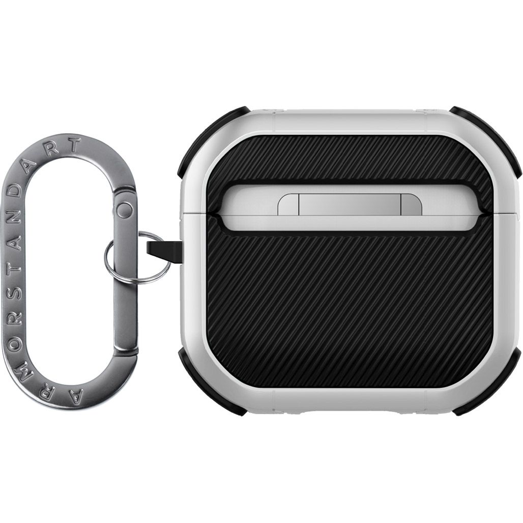 Чохол ArmorStandart Panzer для Apple AirPods 4/5 White (ARM82553) фото 2