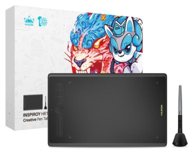 Графічний планшет Huion Inspiroy H610X
