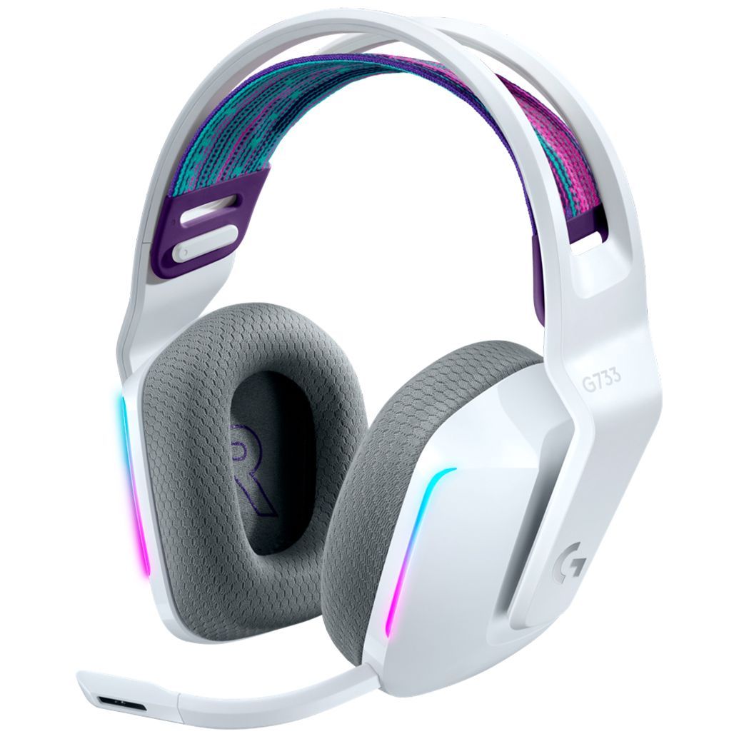 

Игровые наушники Logitech G733 Lightspeed Wireless RGB White (981-000883)