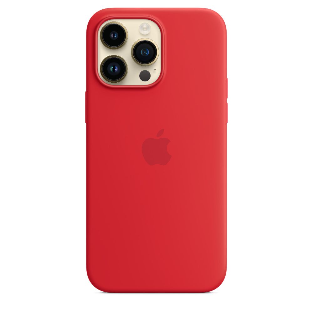 Чохол Silicone Case з MagSafe для Apple iPhone 14 Pro Max (Product Red) ААА 