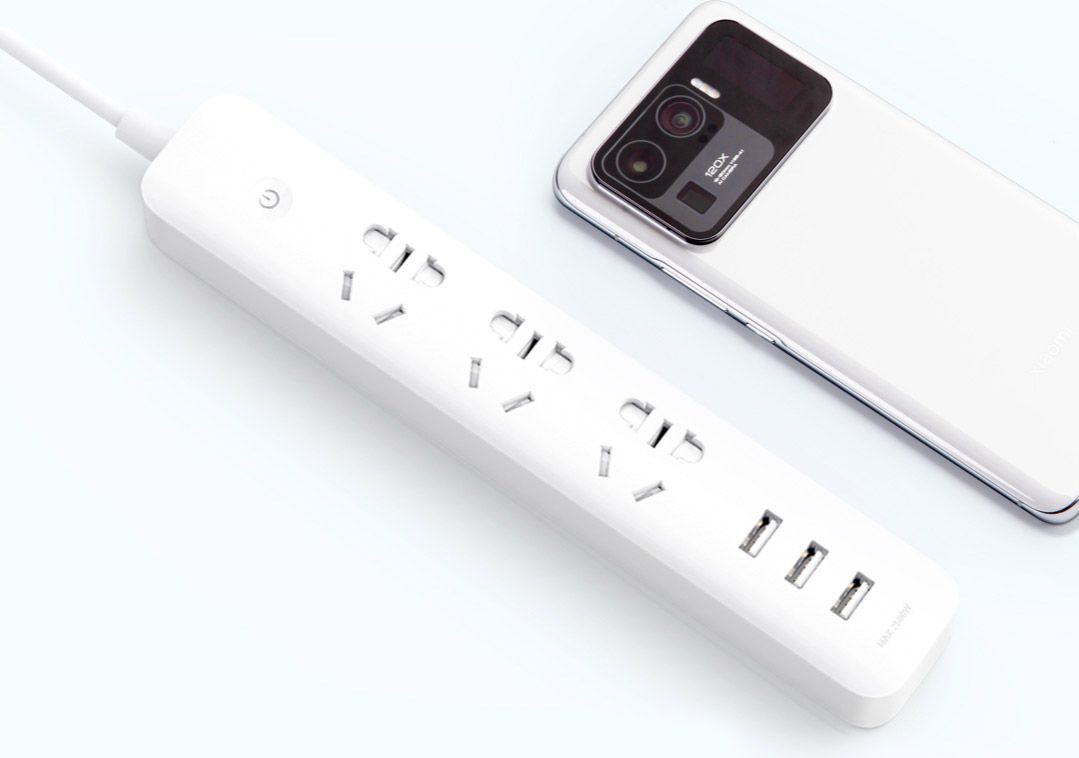 Мережевий фільтр Xiaomi AIGO Power Strip with 3USB 2m White (AC0331ZN)