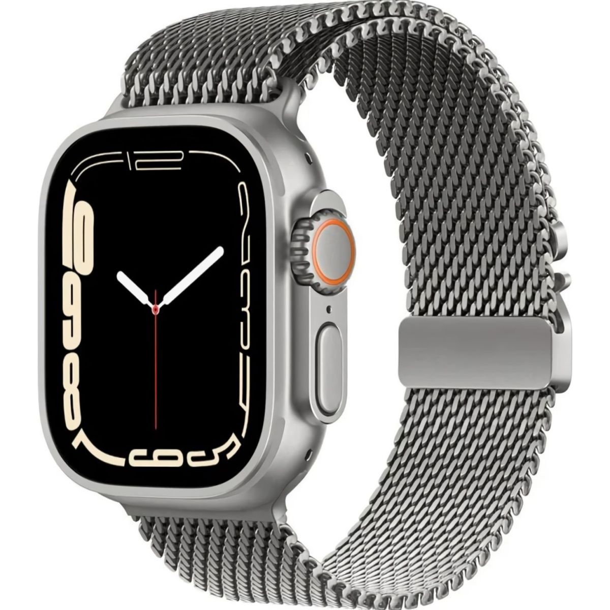 

Ремешок DK New Milanese Loop для Apple Watch 42/44/45/46/49mm Silver