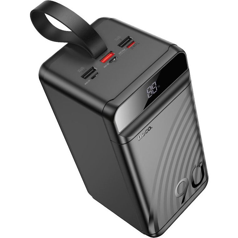 Зовнішній акумулятор Hoco J123D Element 90000mAh 22.5W Black (612104)