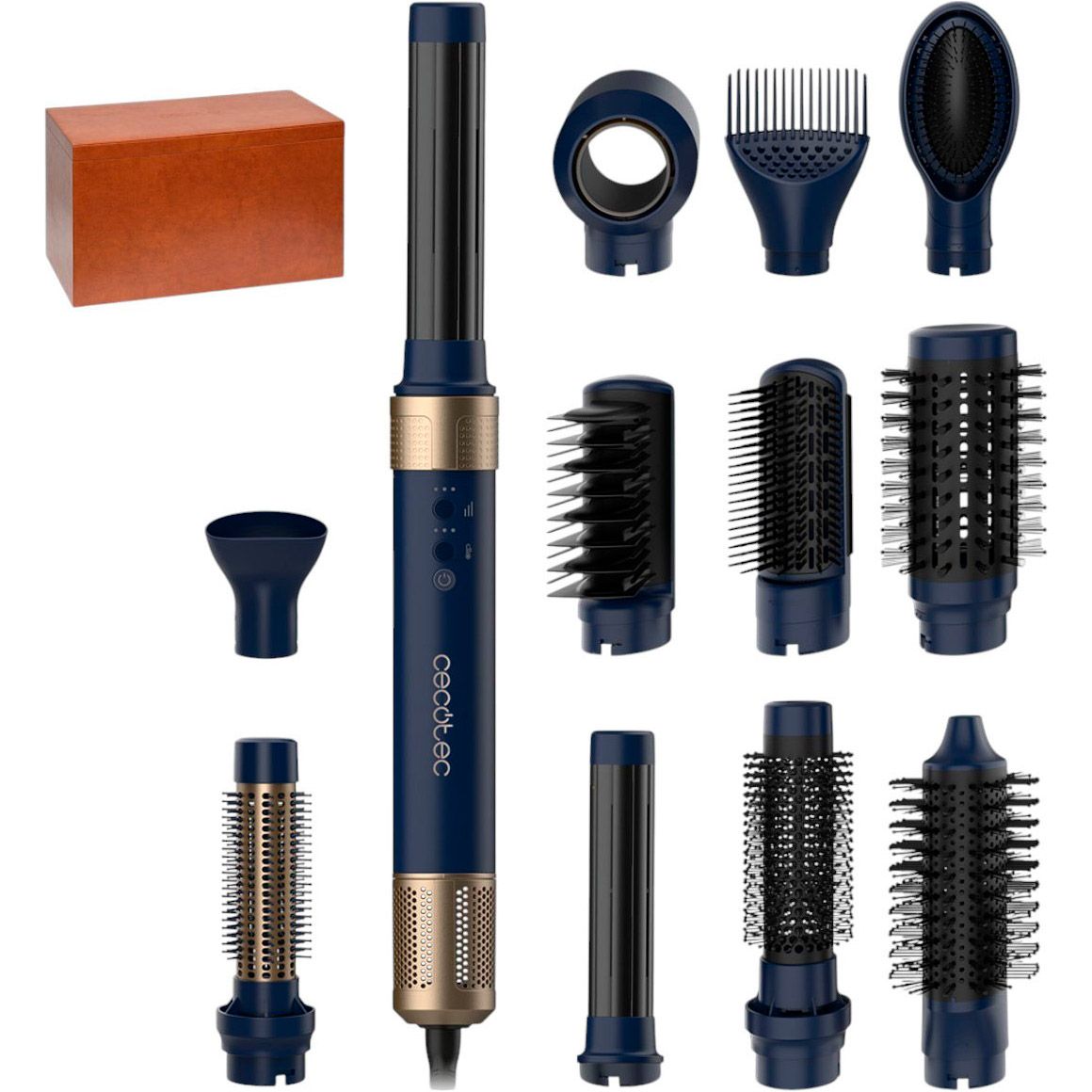 

Фен-стайлер Cecotec Bamba CeramicCare 12in1 AirGlam Blue (CCTC-00250)