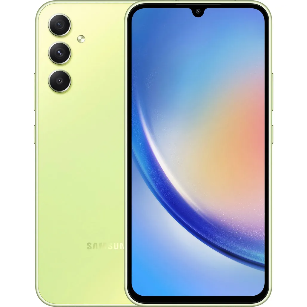 

Смартфон Samsung Galaxy A34 5G 6/128GB Lime (SM-A346ELGA)