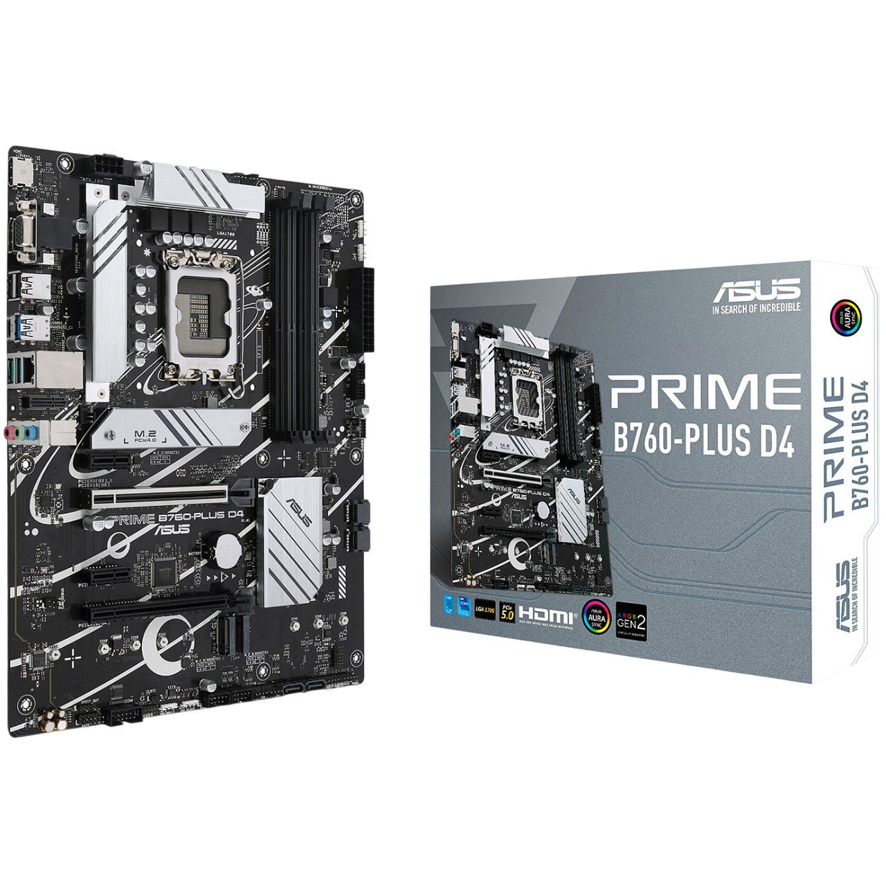 Материнская плата Asus Prime B760-PLUS D4 (90MB1CW0-M0EAY0,90MB1CW0-M1EAY0)