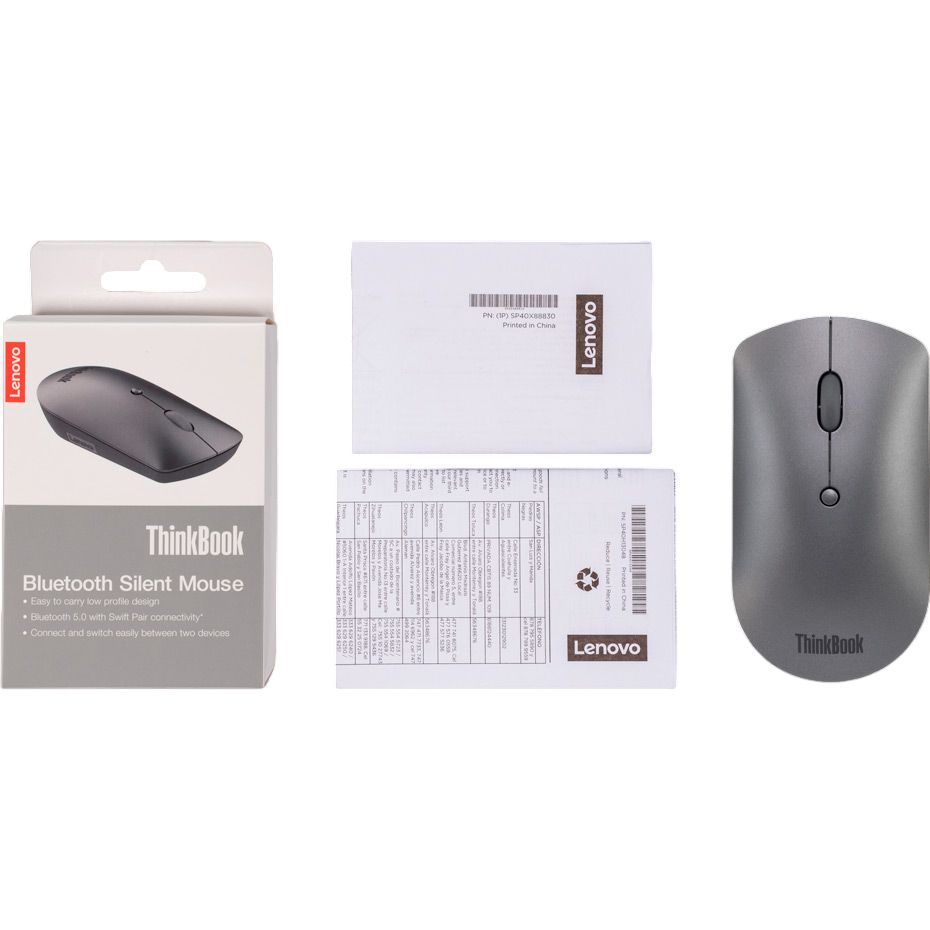 Миша Lenovo ThinkBook Bluetooth Silent (4Y50X88824)