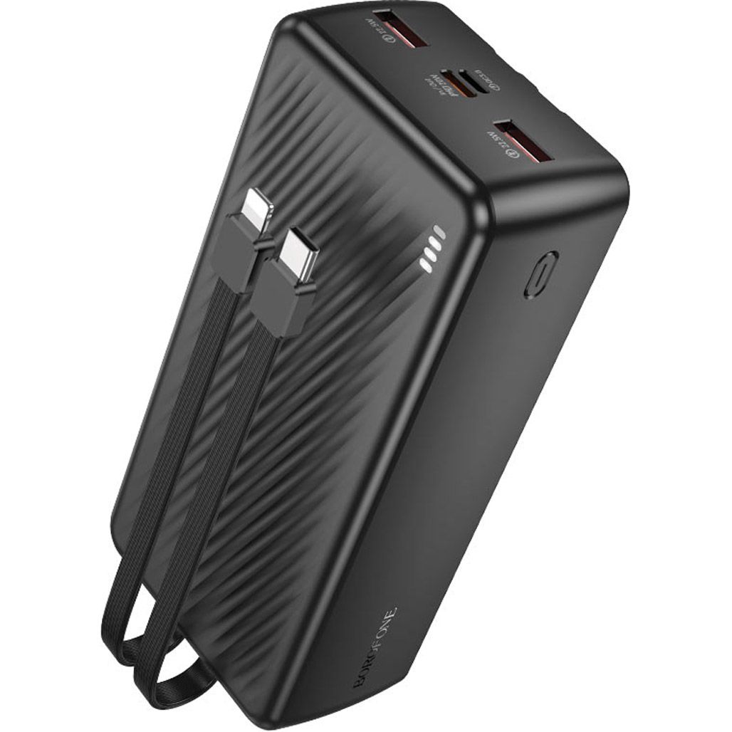 Зовнішній акумулятор Borofone Graceful 30000mAh 22.5W Black (BJ57B) фото 2