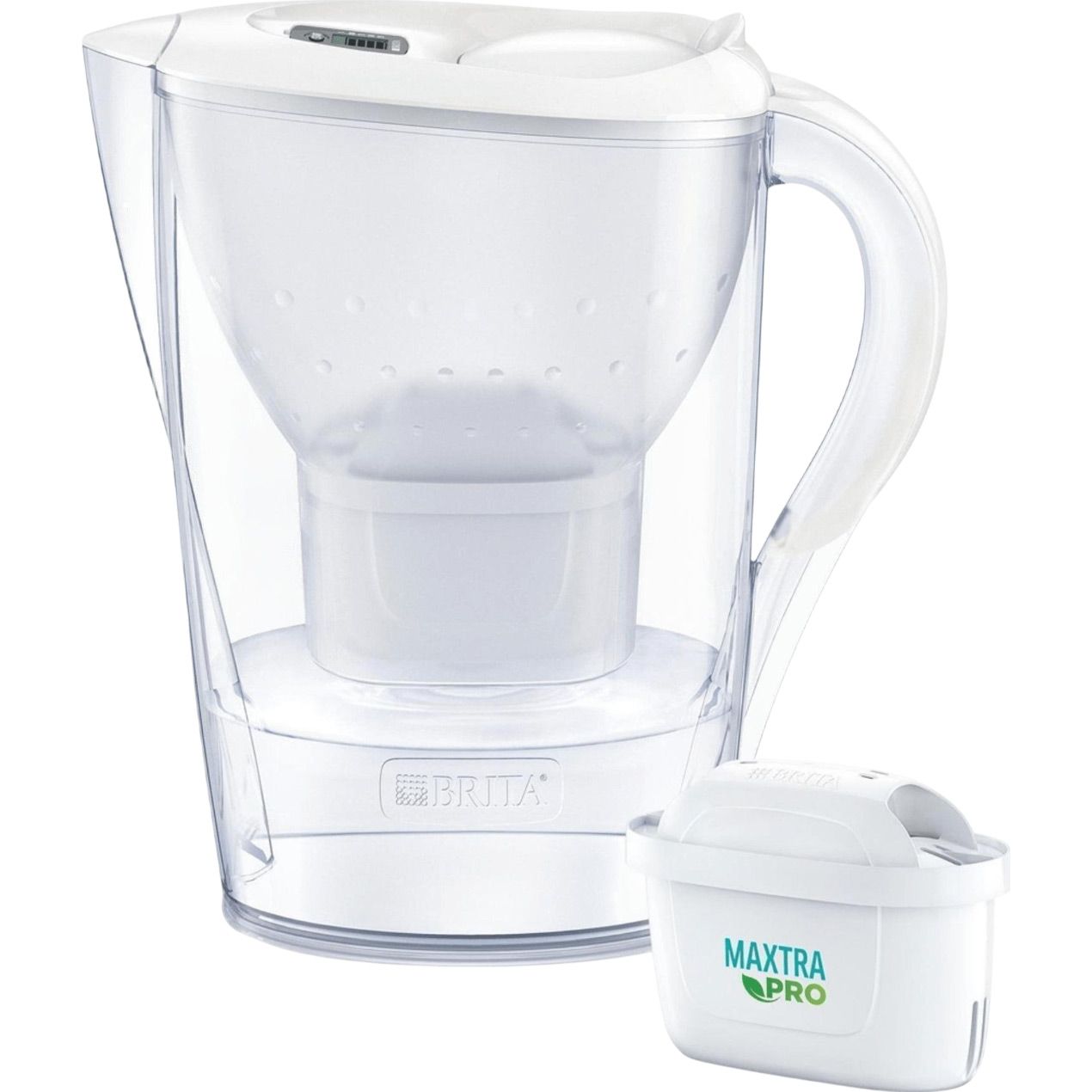 

Фильтр-кувшин Brita Marella Memo MXPro 2.4л White (1052789)