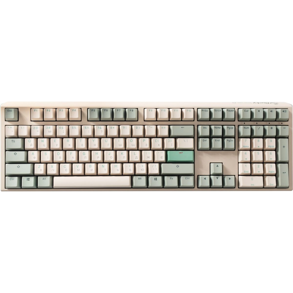 

Клавіатура Ducky One 3 Cherry MX Silent Red Matcha Cream (DKON2108-SUAPXМAEGGC1) UA