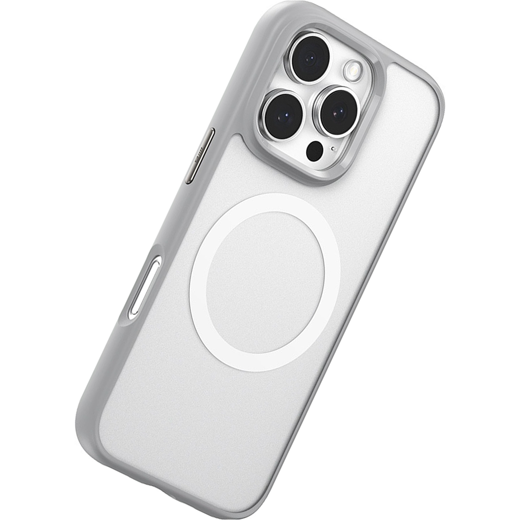 Чохол Blueo Frosted Anti-Drop with MagSafe для Apple iPhone 16 Pro Max Grey (BL020-I16PMGRY)