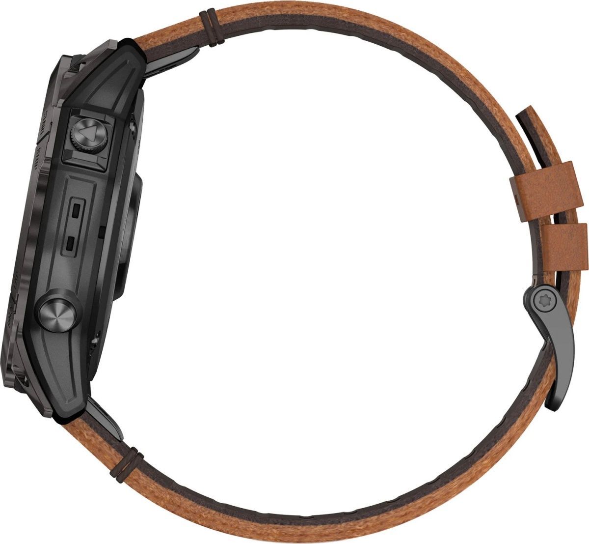 Смарт-часы GARMIN Epix Pro (Gen2) Sapphire Edition Carbon Grey DLC Titanium with Chestnut Leather Band (010-02804-30/31) [86528] 