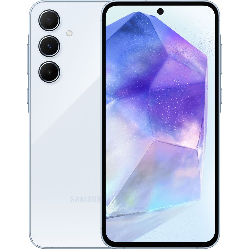 

Смартфон Samsung Galaxy A55 8/128GB Ice Blue (SM-A556BLBAEUC) UA-UCRF