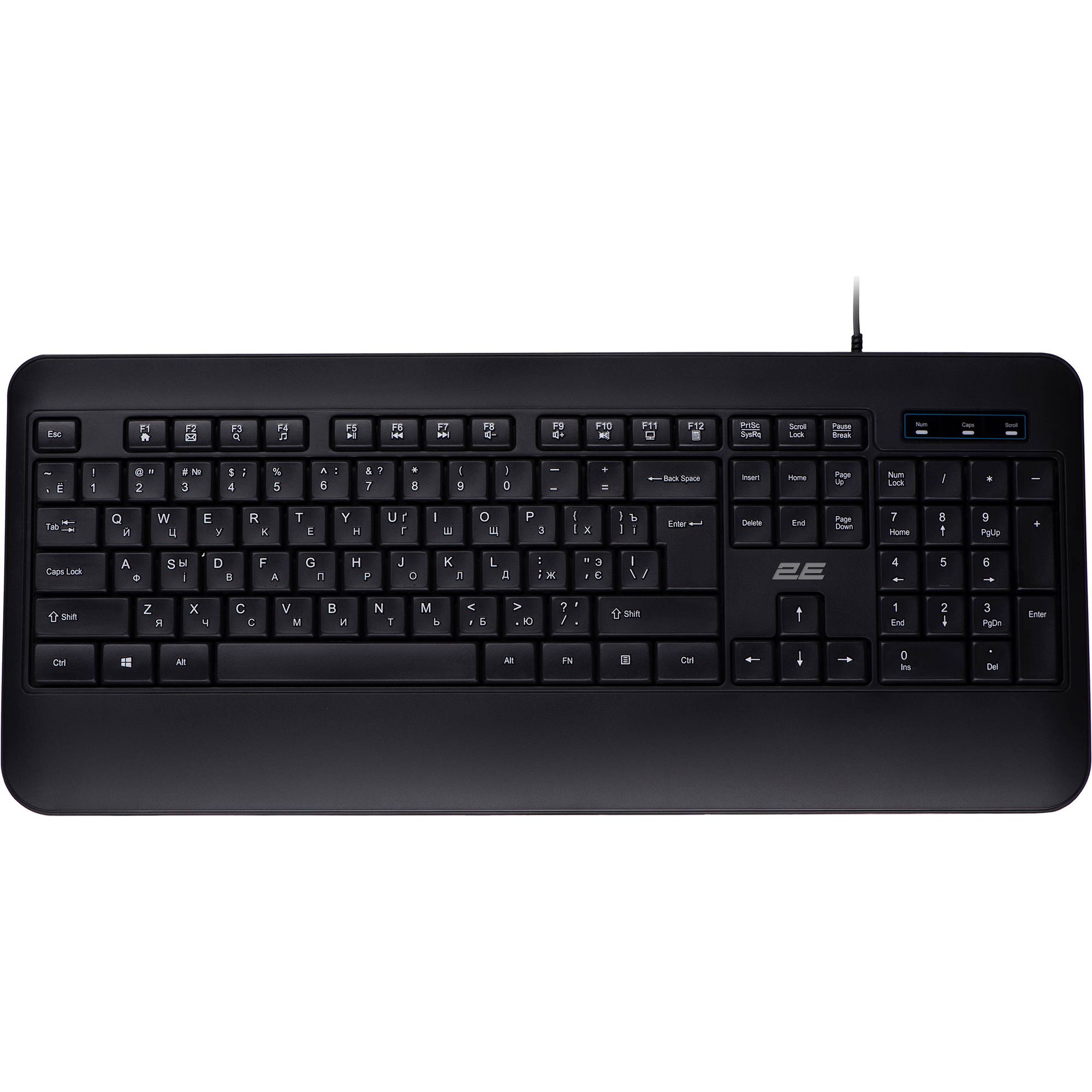 

Клавиатура 2E KS109 USB UA Black (2E-KS109UB)