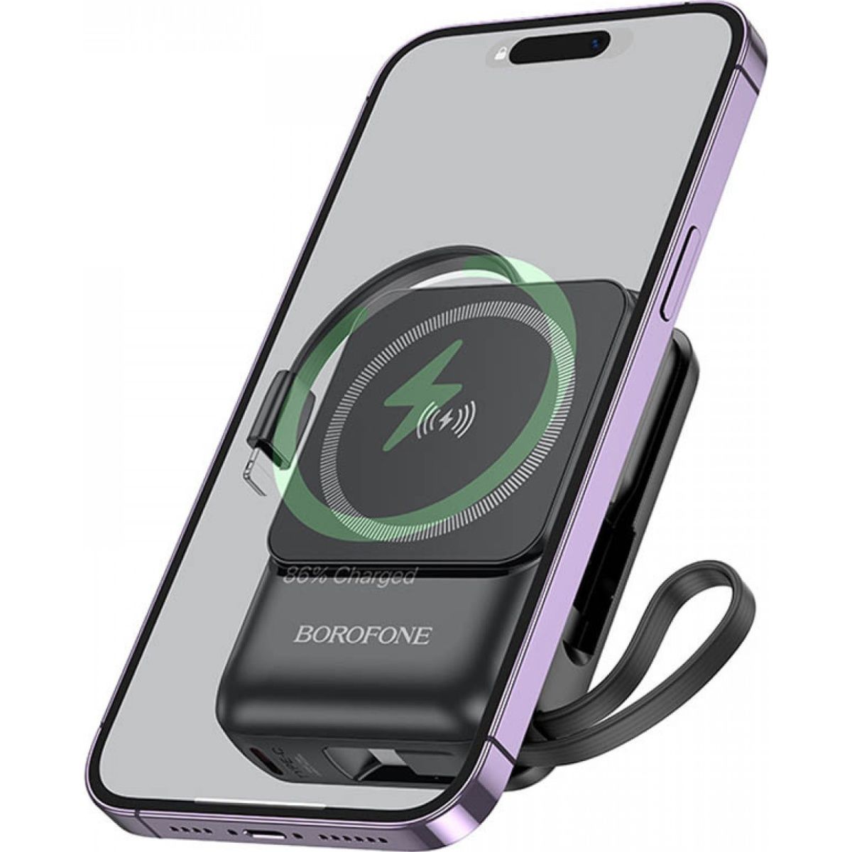 Зовнішній акумулятор Borofone BJ59 Refined 10000mAh 22.5W Black