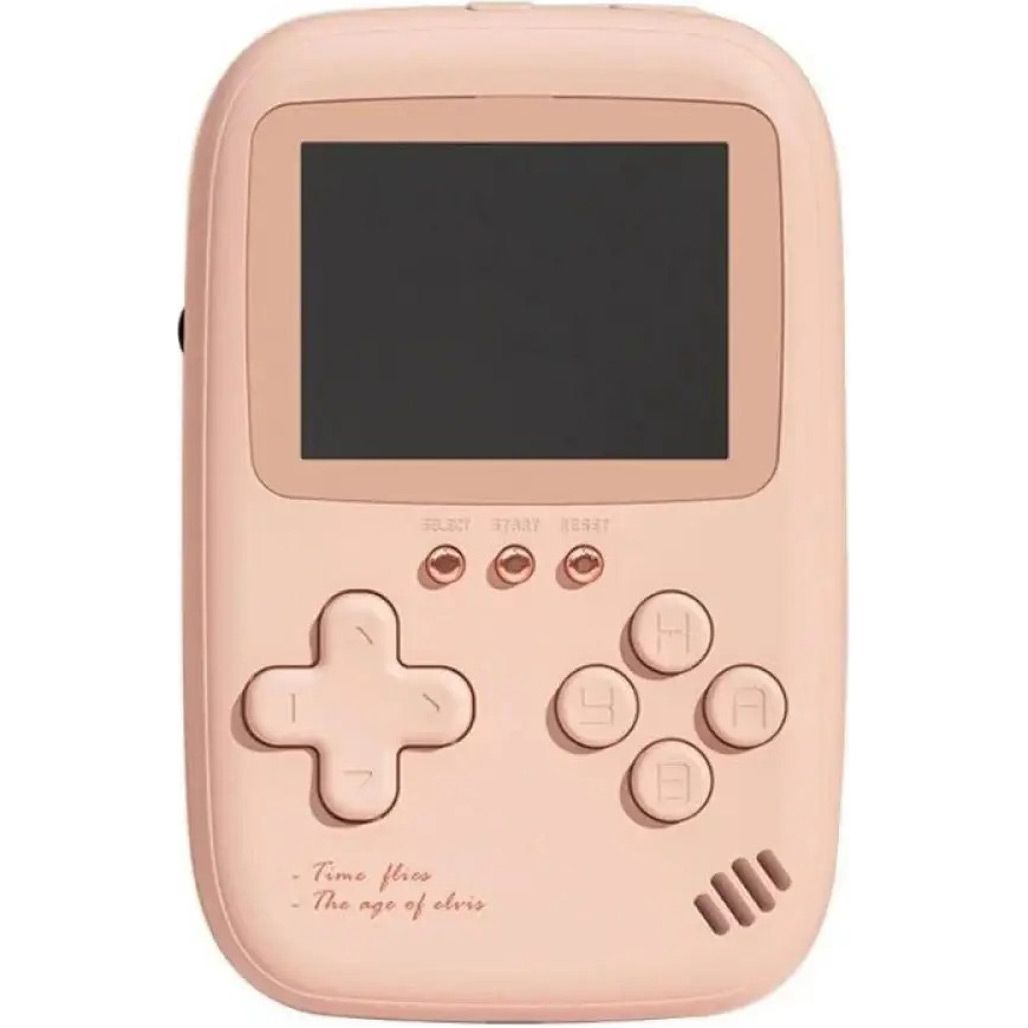 

Ретро ігрова приставка SUP Q16 Game Box Portable 500 in 1 AV + Power Bank Pink