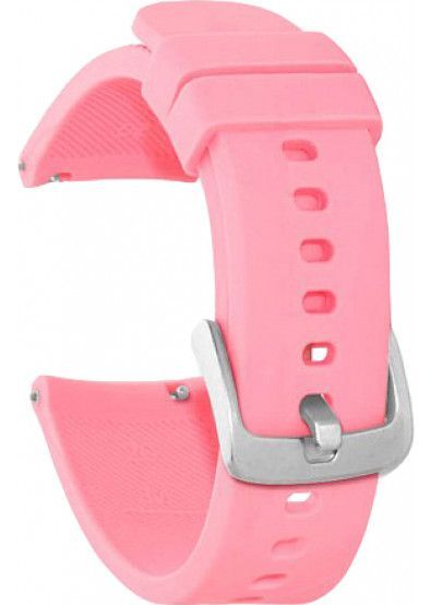 

Ремешок силиконовый для Amazfit Bip 20мм Pink (AMZBPSILSTR-RS) [39580]