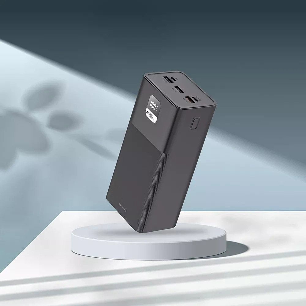 Зовнішній акумулятор Proove Giant 40000mAh 100W Black (PBGI99320001)
