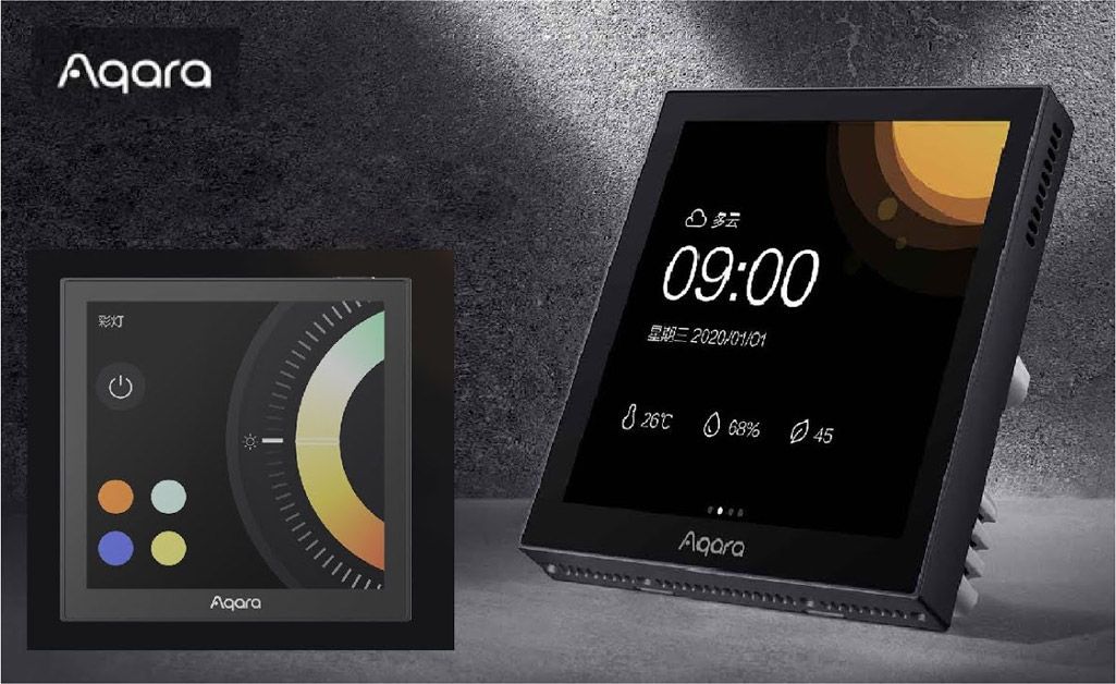 Розумна сенсорна панель Xiaomi Aqara Smart Switch Panel S1 Grey (ZNCJMB14LM)