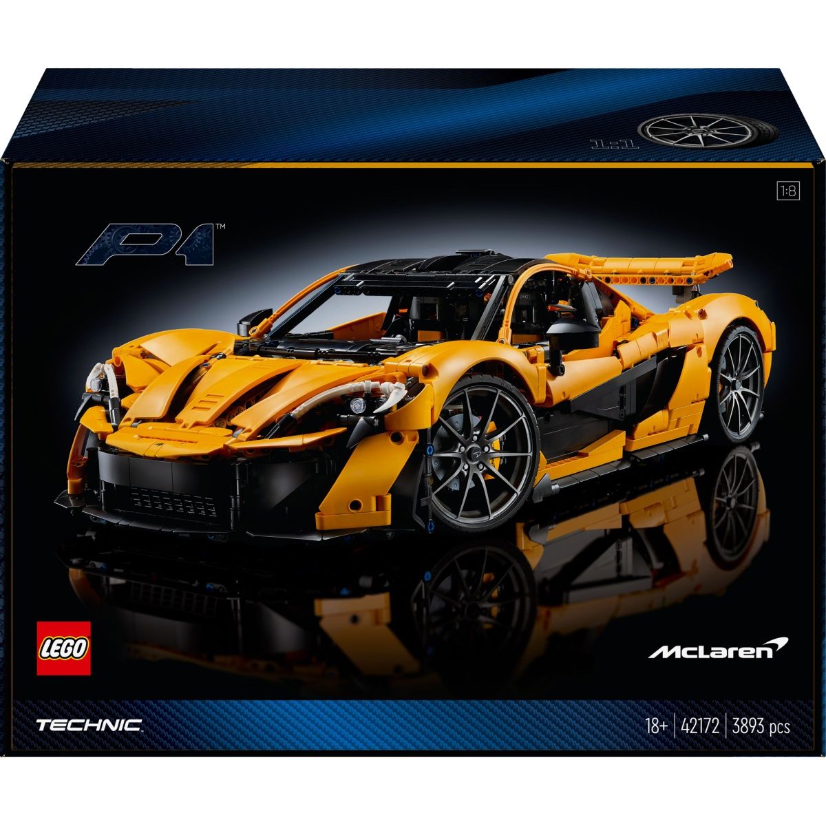 Конструктор LEGO Technic McLaren P1 (42172) 