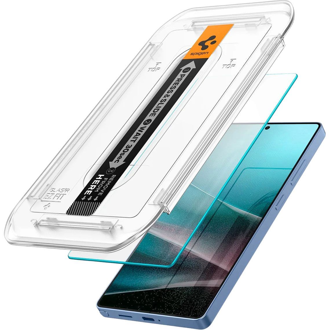 Захисне скло Spigen EZ Fit HD Glas.tR для Samsung Galaxy S25 Ultra (AGL09082) 2-Pack