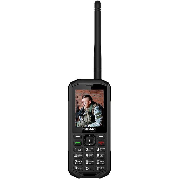 Мобільний телефон Sigma mobile X-treme PA68 Wave Black UA-UCRF (4827798466612)