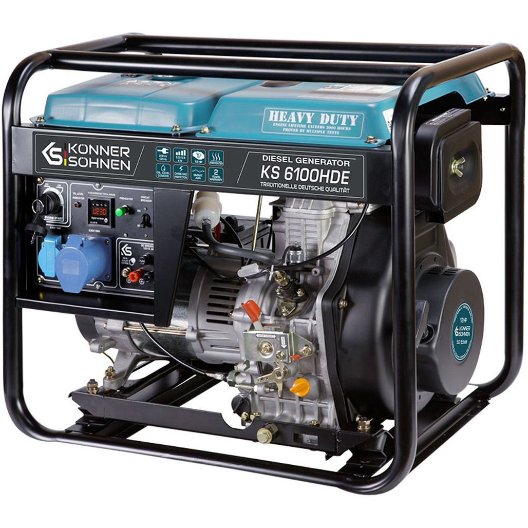 

Генератор дизельный Konner&Sohnen KS 6100HDE
