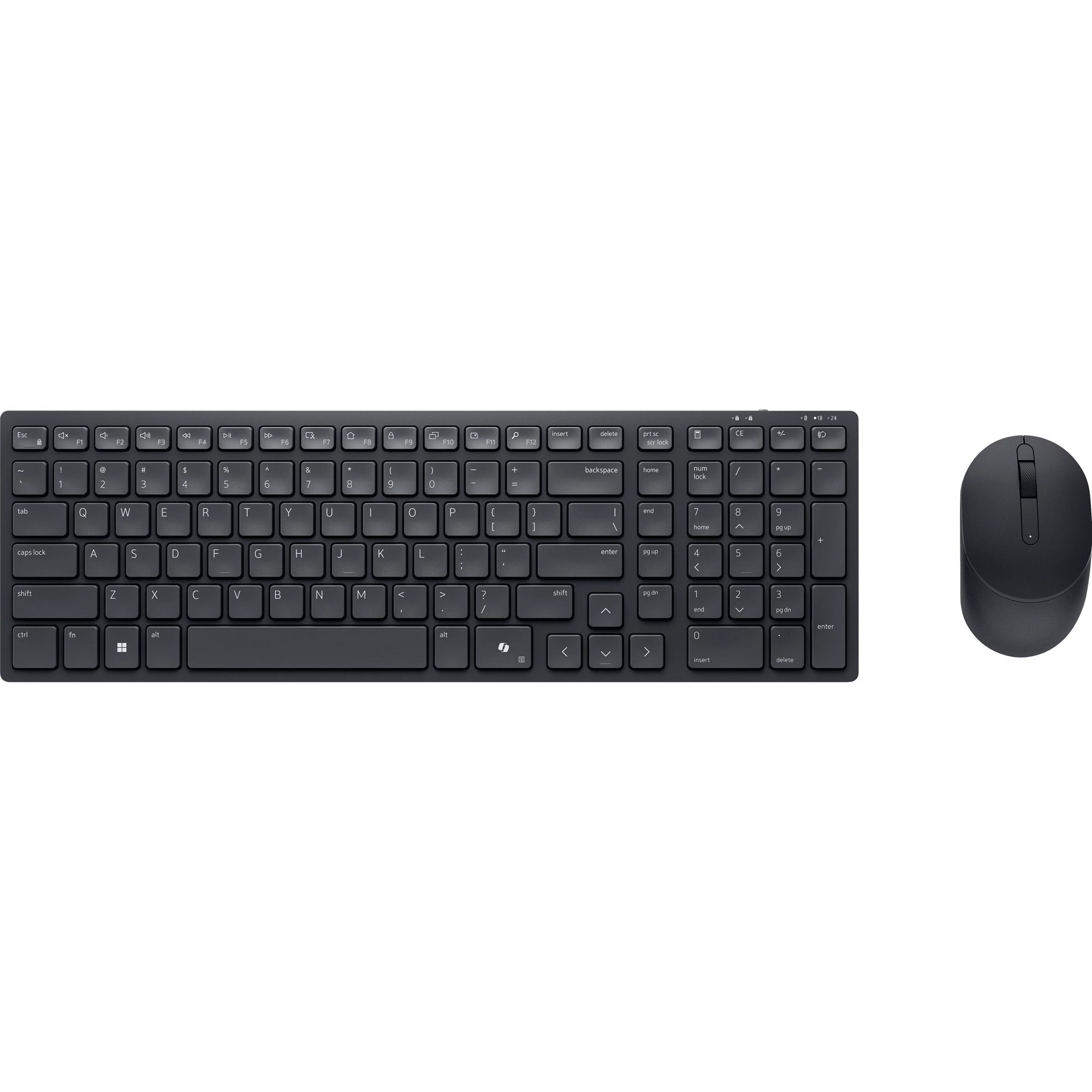 

Комплект (клавиатура + мышь) Dell Pro Compact Silent KM555 (580-BBWJ)