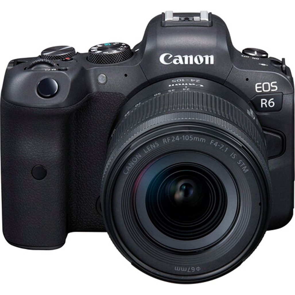 

Бездзеркальний фотоапарат Canon EOS R6 Kit RF 24-105mm IS STM (4082C046) Black