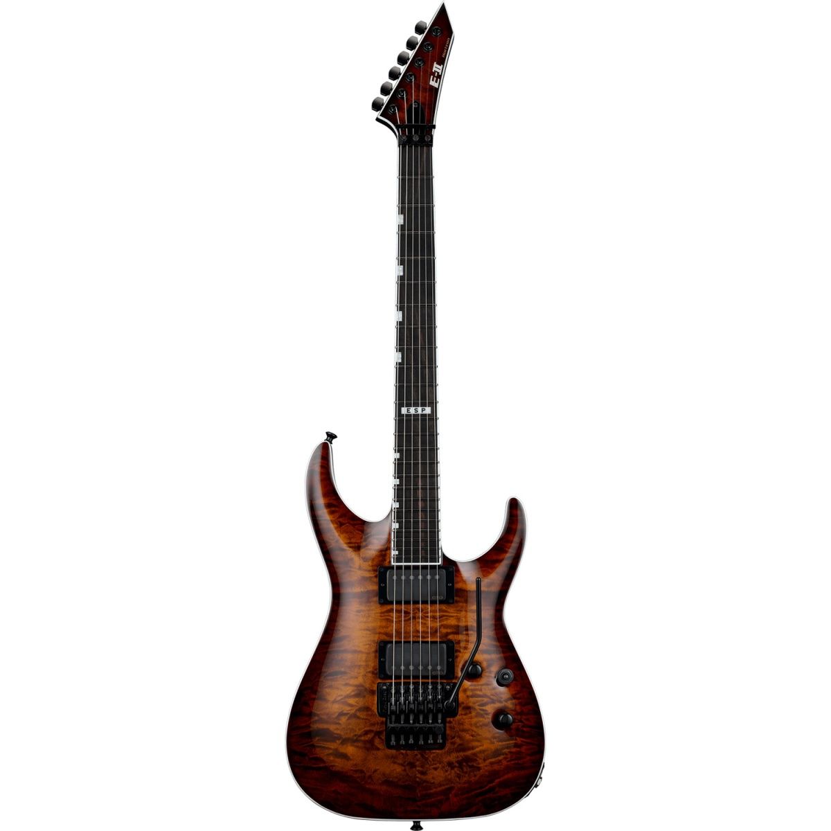 

Електрогітара ESP E-II Horizon FR-II Tiger Eye Sunburst