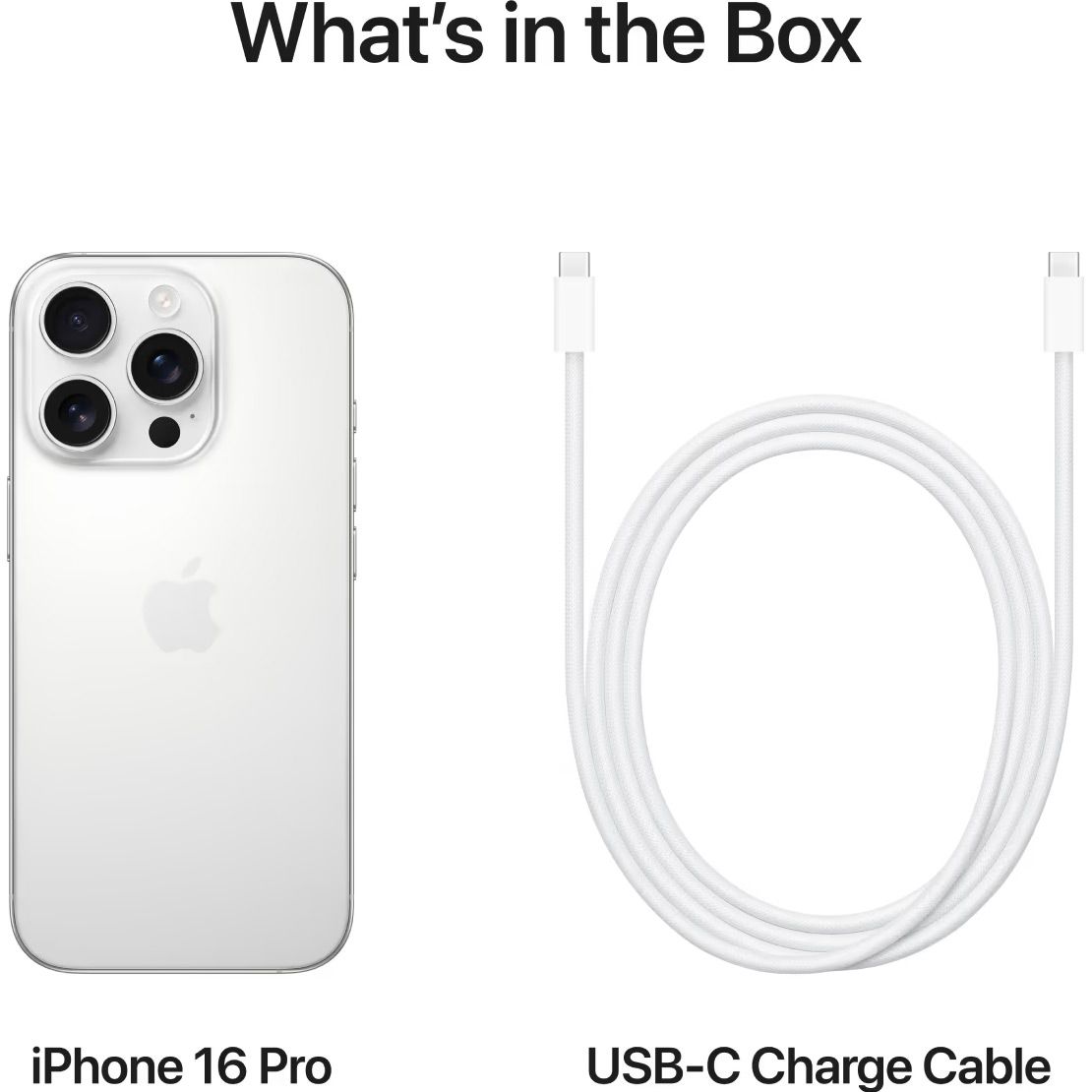 Смартфон Apple iPhone 16 Pro 512GB White Titanium (MYNN3)