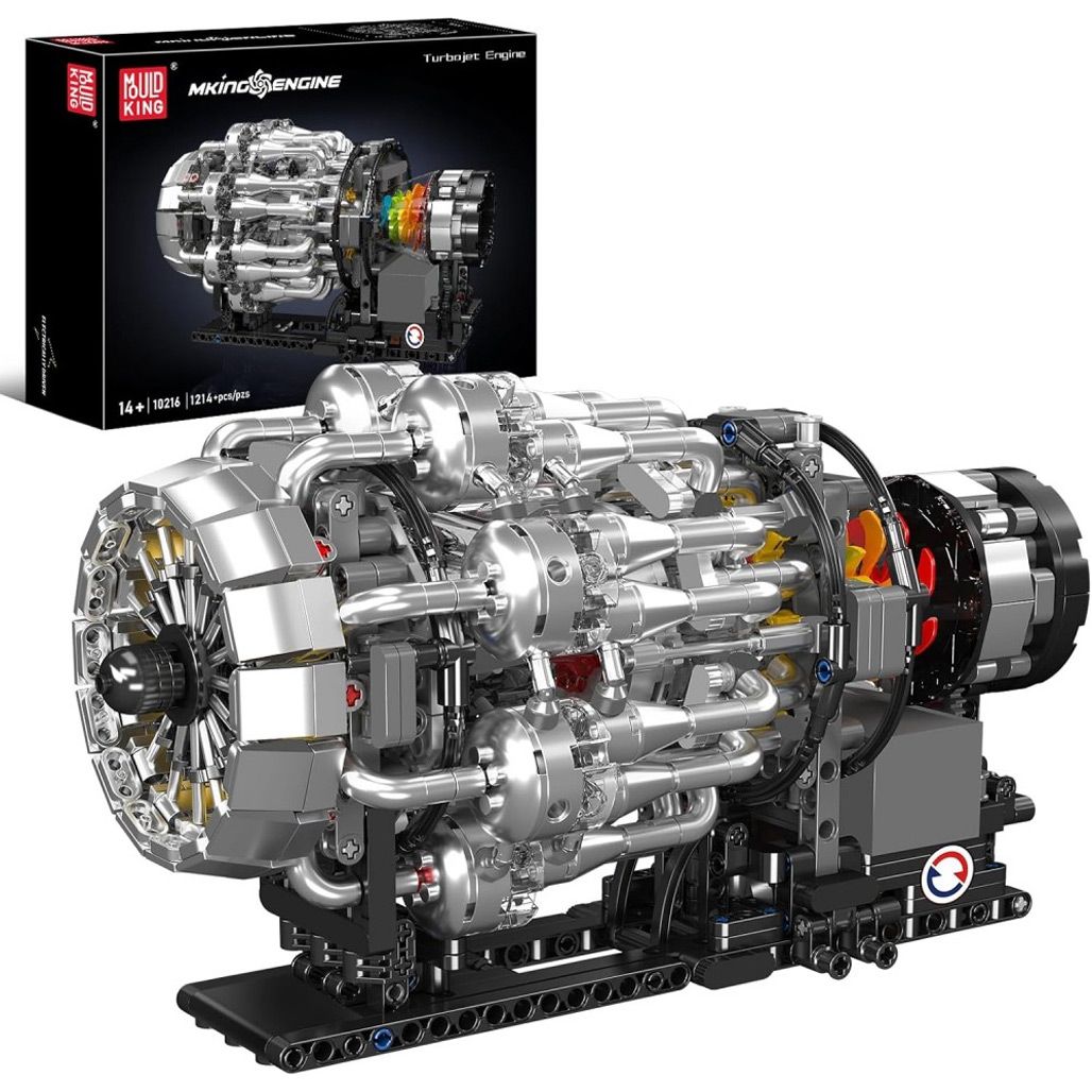 Конструктор Mould King Mking Двигатель Turbojet (10216)