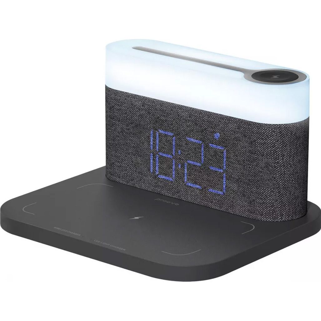 

Ночной светильник с беспроводной зарядкой Proove Day & Night Dark Gray (PLDN05002005)