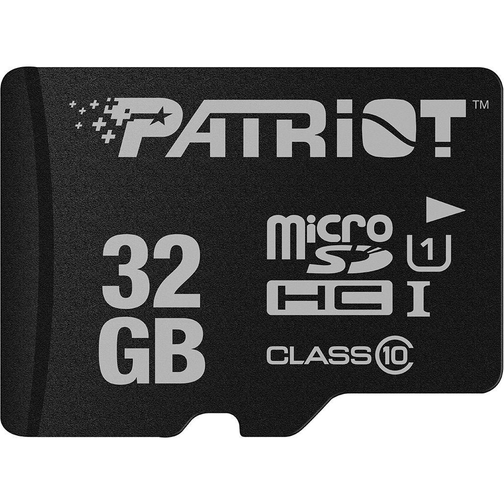 

Карта памяти Patriot LX microSDHC 32GB UHS-I Class 10 (PSF32GMDC10)