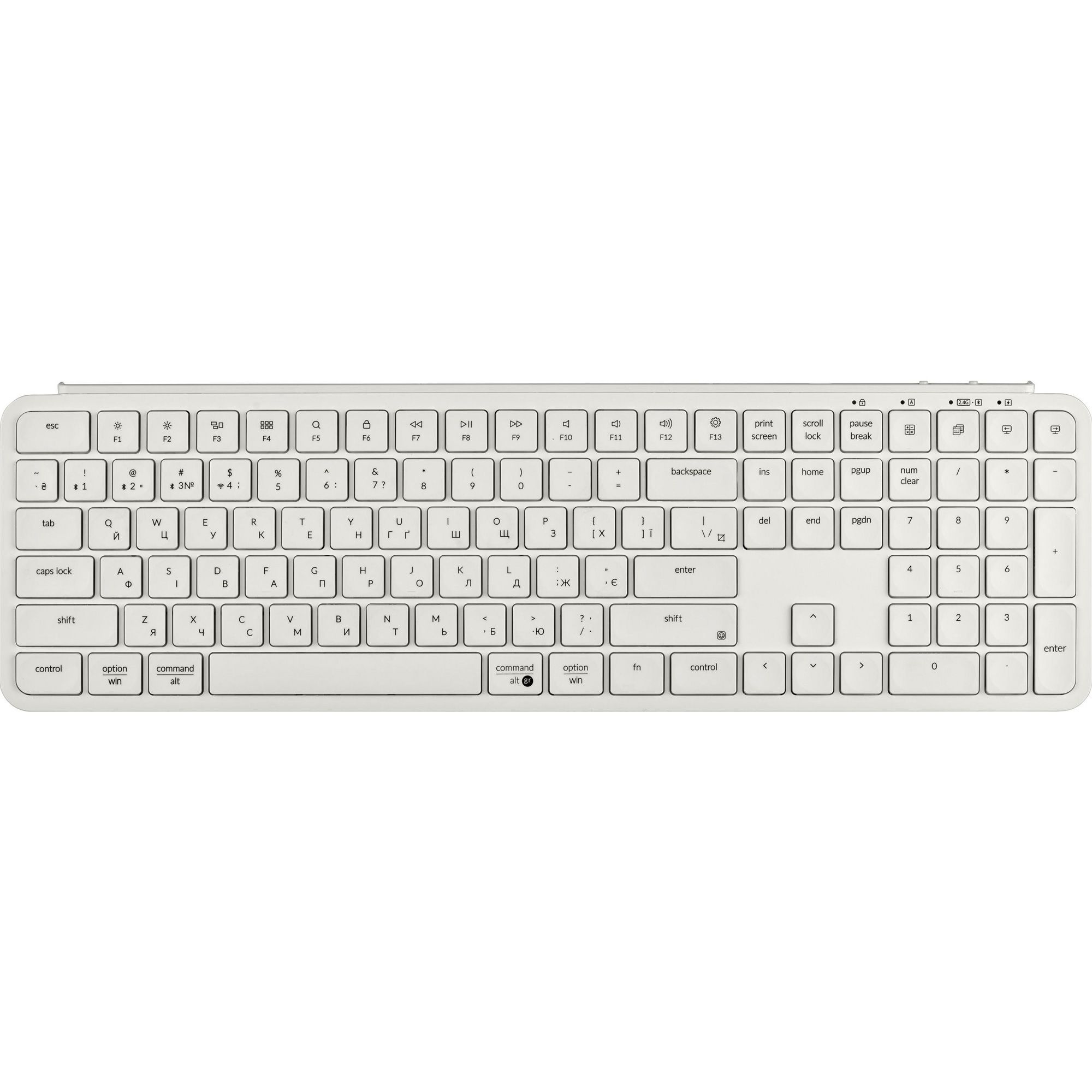 

Клавиатура Keychron B6 Pro Ivory White (B6P-K8-UA)