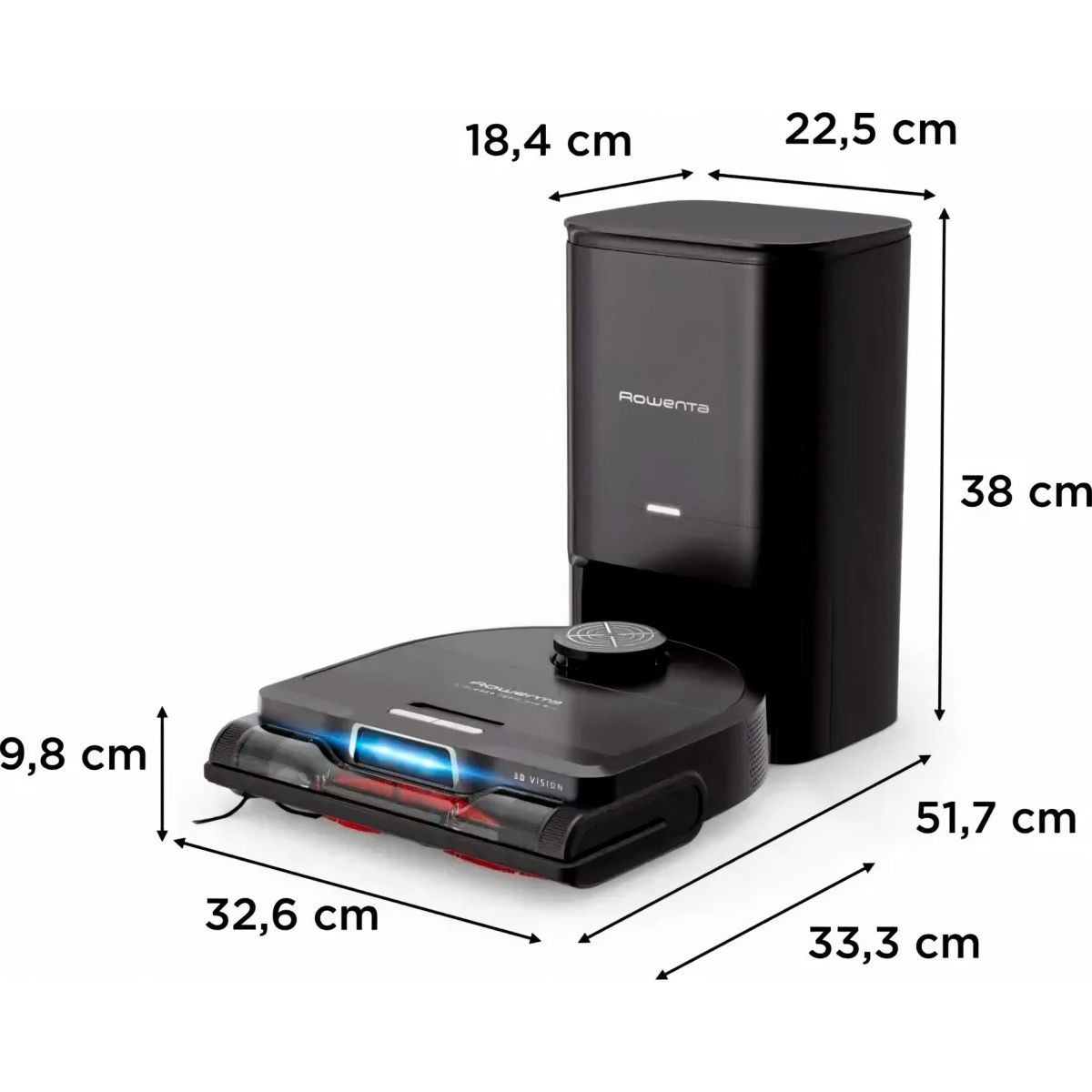Робот-пилосос Rowenta X-Plorer Serie 240+ AI Animal & Allergy RR9695WH