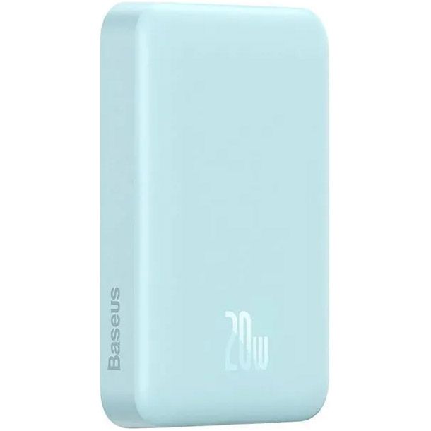 Зовнішній акумулятор Baseus Magnetic Mini Wireless Fast Charge Power Bank 10000mAh 20W Blue (PPCX110103)