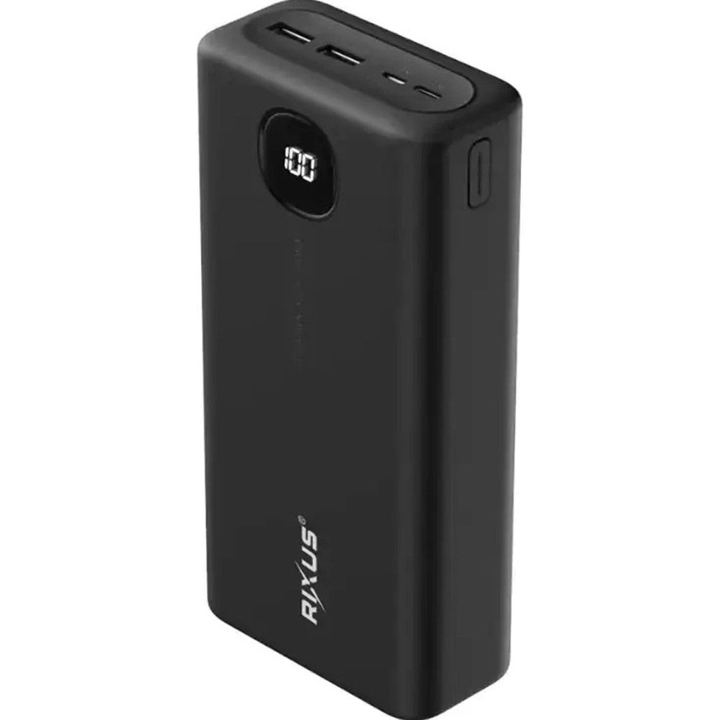 

Внешний аккумулятор Rixus RXPB40 40000mAh 22.5W Black