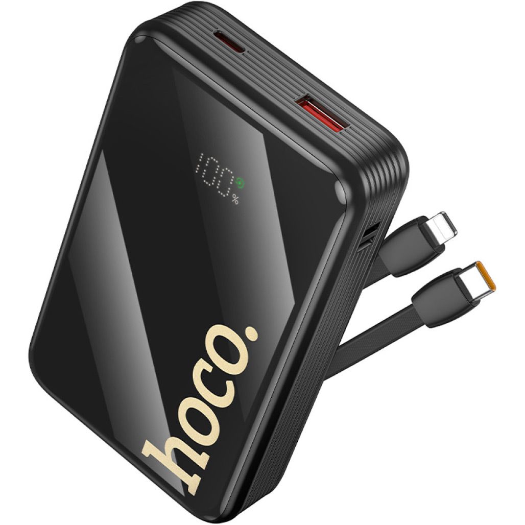 

Внешний аккумулятор Hoco Q37A Graceful 20000mAh 22.5W Black