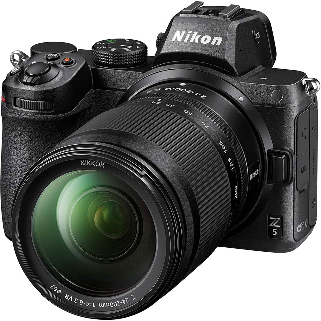 

Бездзеркальний фотоапарат Nikon Z 5 Kit 24-200mm f/4-6.3 Black (VOA040K004)