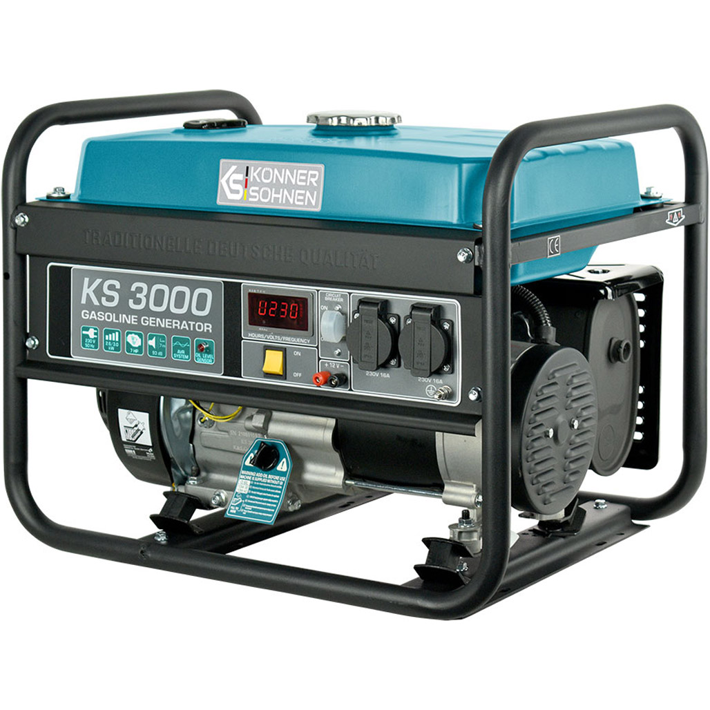 

Генератор бензиновий Konner&Sohnen KS 3000