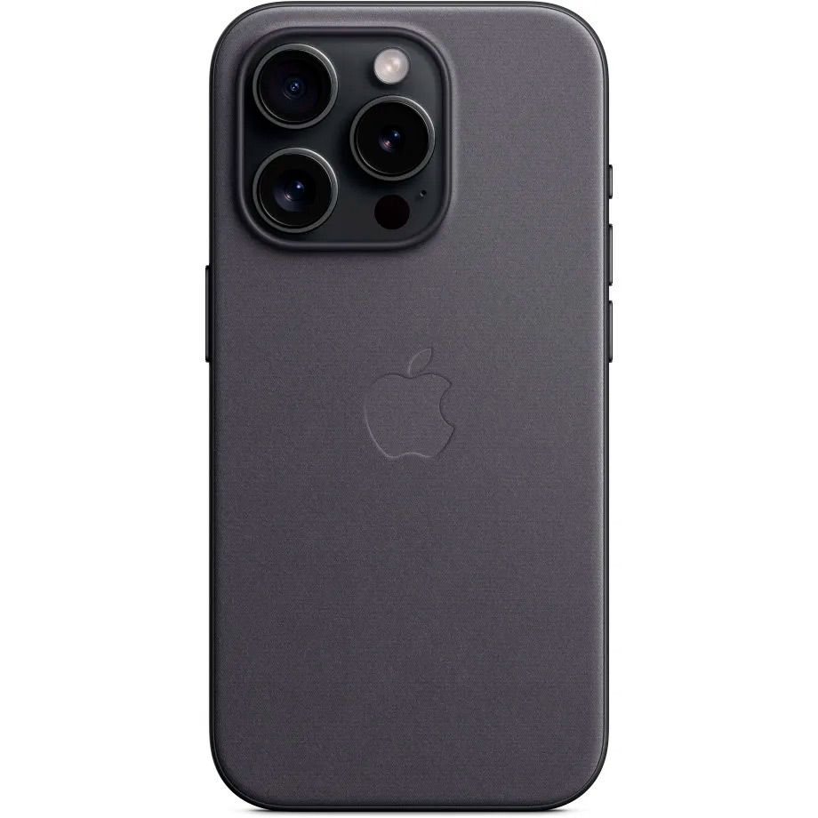 Чохол Apple FineWoven Case with MagSafe для iPhone 15 Pro Black AAA