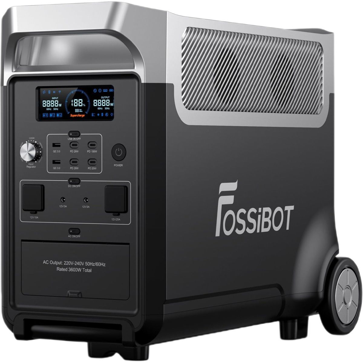 

Зарядная станция Fossibot F3600 Pro Black